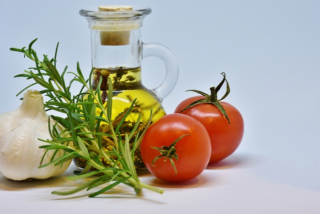 olivový olej s rajčaty